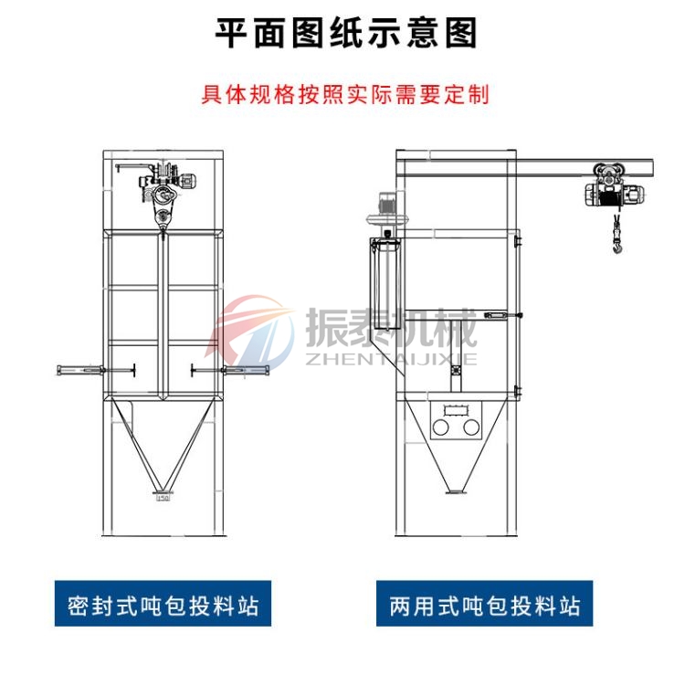 瀝青粉噸袋拆包機(jī)種類